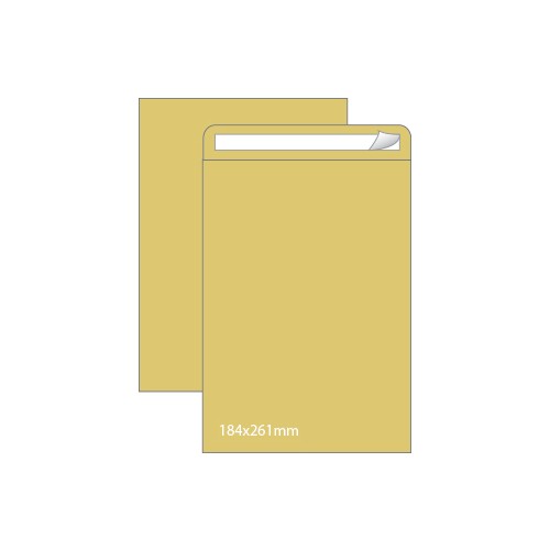 Envelopes Saco 184x261mm Kraft 90gr Autodex Cx 250 unidades