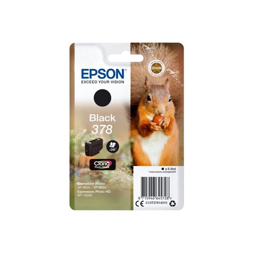 Tinteiro Epson 378 Preto C13T37814010 5,5ml