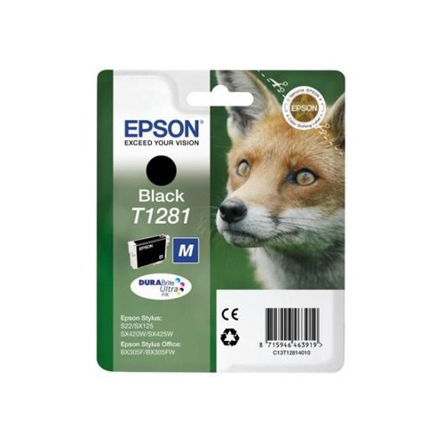 Tinteiro Epson T1281 Preto C13T12814011 5,9ml