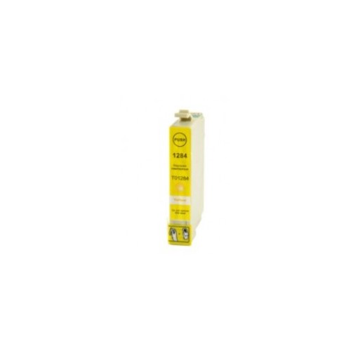 Tinteiro Compatível para Epson T1284 Amarelo C13T12844011 8ml