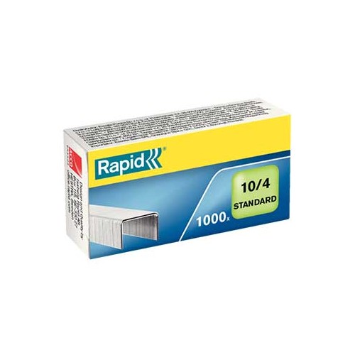 Agrafos 10 Rapid (2 / 10 Folhas) Cx1000 - 20 unidades