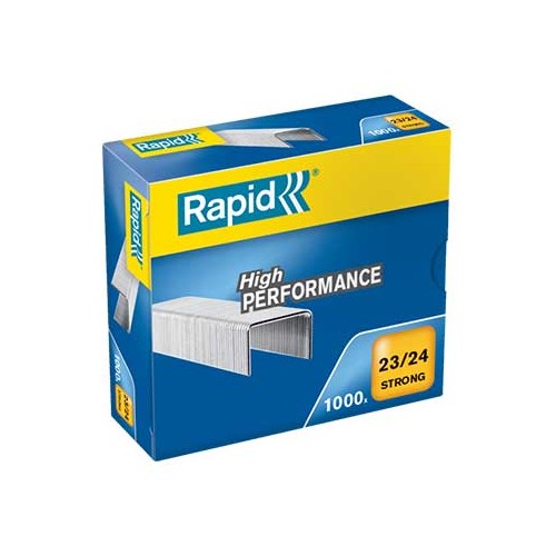 Agrafos 23 / 24 Rapid (150 / 210 Folhas) Cx1000 unidades