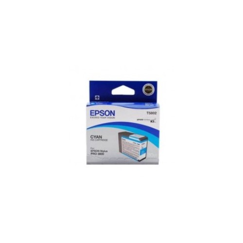 Tinteiro Epson T5802 Azul C13T580200 80ml