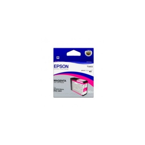 Tinteiro Epson T5803 Magenta C13T580300 80ml