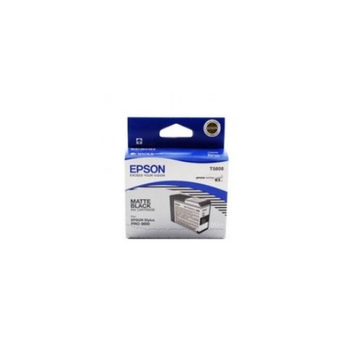 Tinteiro Epson T5808 Preto Matte C13T580800 80ml