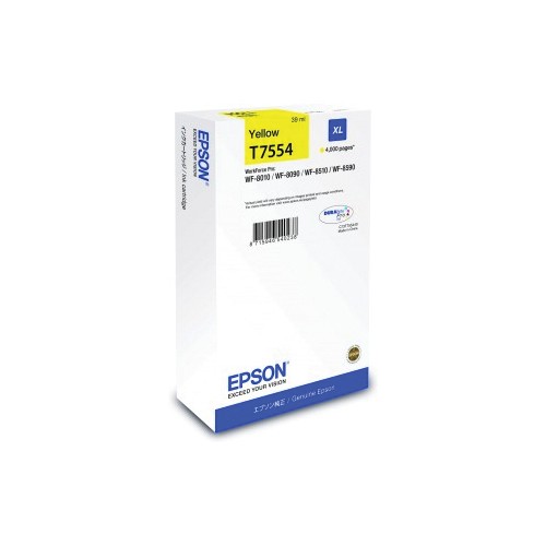 Tinteiro Epson T7554 Amarelo C13T755440 39ml