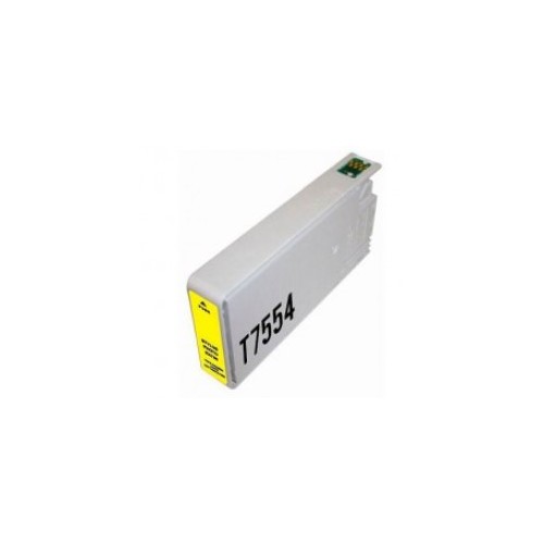 Tinteiro Compatível para Epson T7554 Amarelo C13T755440 39ml