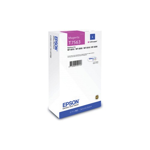 Tinteiro Epson T7563 Magenta C13T756340 14ml