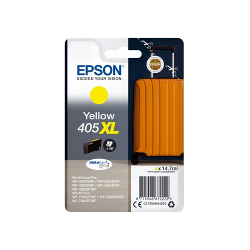 Tinteiro Epson 405XL Amarelo C13T05H44010 14,7ml - Alta Capacidade