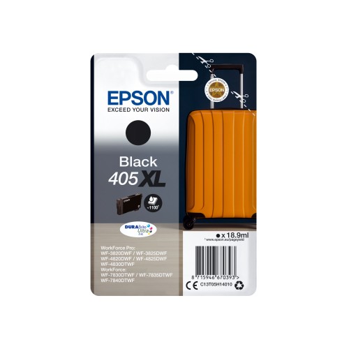 Tinteiro Epson 405XL Preto C13T05H14010 18,9ml - Alta Capacidade