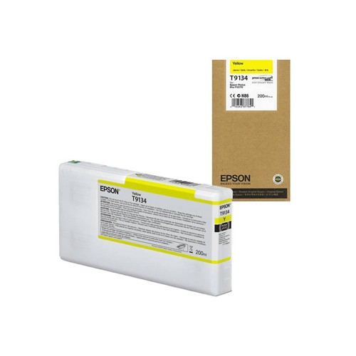 Tinteiro Epson T9134 Amarelo C13T913400 200ml