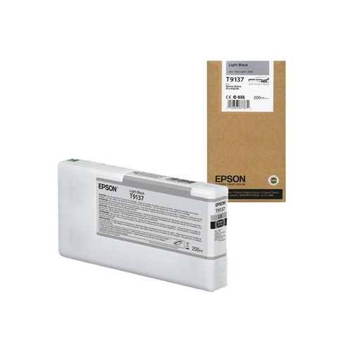 Tinteiro Epson T9137 Cinzento C13T913700 200ml