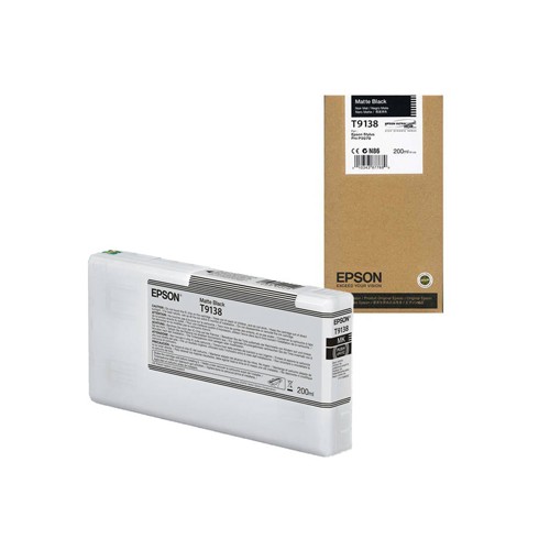 Tinteiro Epson T9138 Preto Matte C13T913800 200ml