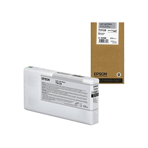 Tinteiro Epson T9139 Cinzento Claro C13T913900 200ml