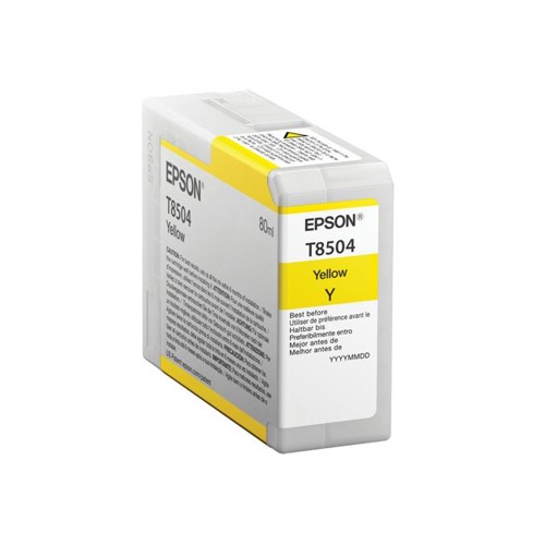 Tinteiro Epson T8504 Amarelo C13T850400 80ml