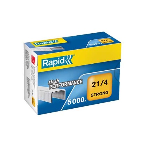 Agrafos Nº25 21 / 4 Rapid (2 / 20 Folhas) Cx5000un