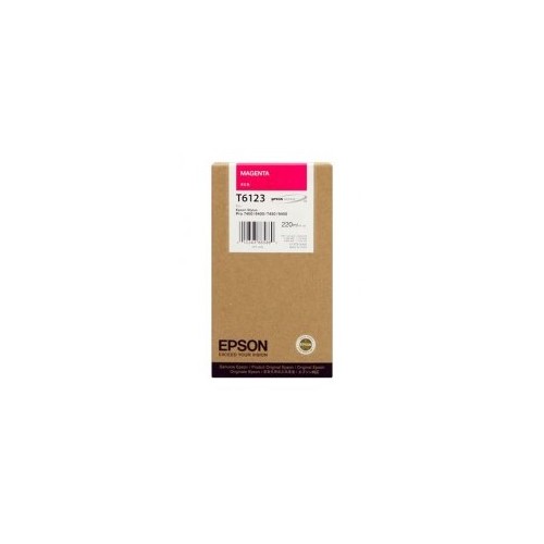 Tinteiro Epson T6123 Magenta C13T612300 220ml