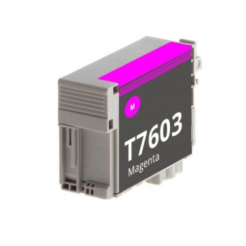 Tinteiro Compatível para Epson T7603 Magenta Vivido C13T76034010 25,9ml