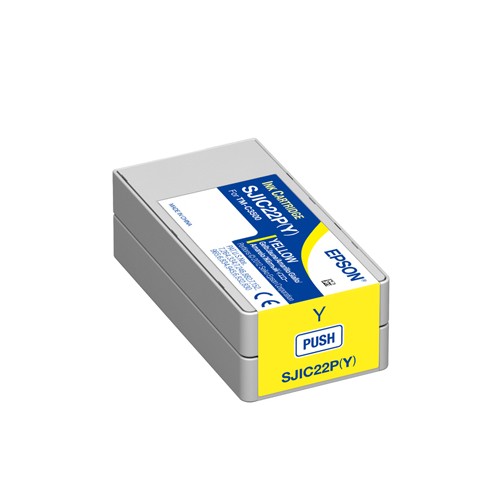 Tinteiro Epson SJIC22P Amarelo C33S020604 32,5ml