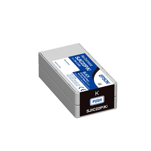 Tinteiro Epson SJIC22P Preto C33S020601 33ml