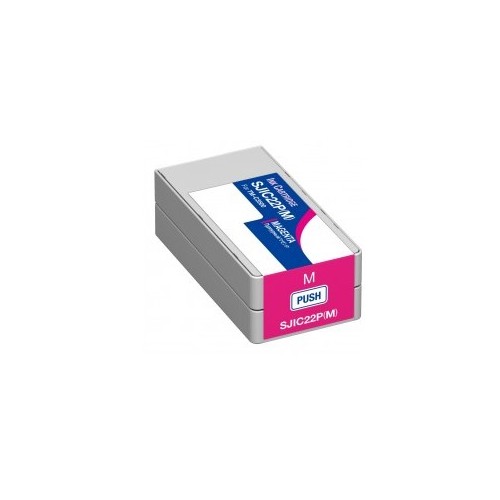 Tinteiro Compatível para Epson SJIC22P Magenta C33S020603 32,5ml