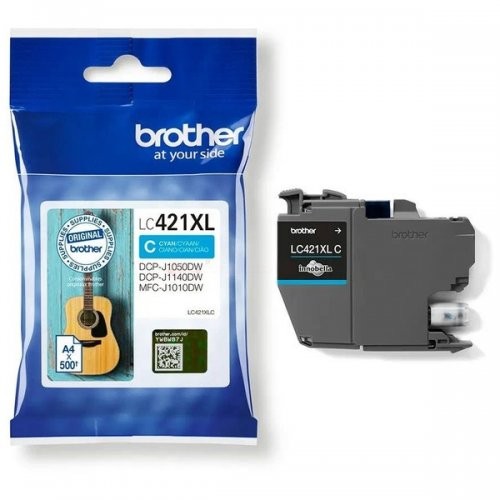 Tinteiro Brother LC421XLC Azul