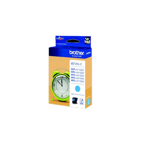 Tinteiro Brother LC125XLC Azul 13,1ml