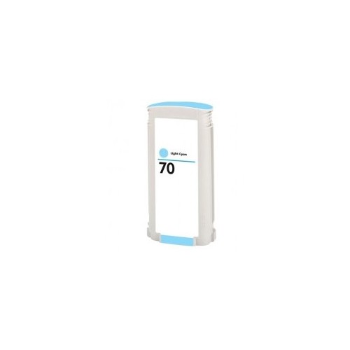 Tinteiro Compatível para HP 70 Azul Claro C9390A 130ml