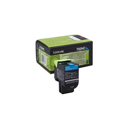 Toner Lexmark 70C2HK0 Azul - Alta Capacidade