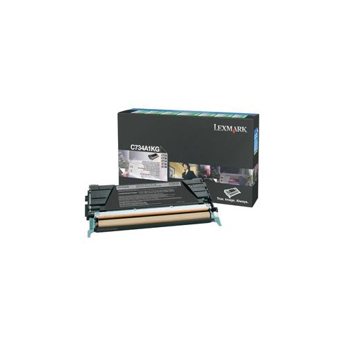 Toner Lexmark C734A1KG Preto (0C734A1KG)