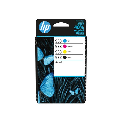 Pack Tinteiros HP 932/ 933 4 Cores 6ZC71A 8.5ml/ 4ml