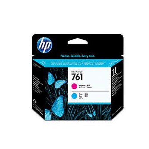 Cabeça Impressão HP 761 Magenta/ Azul CH646A