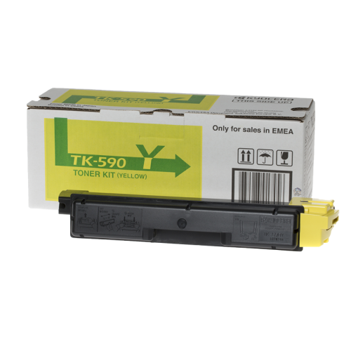 Toner Kyocera TK-590Y Amarelo (TK590Y, 1T02KVANL0)