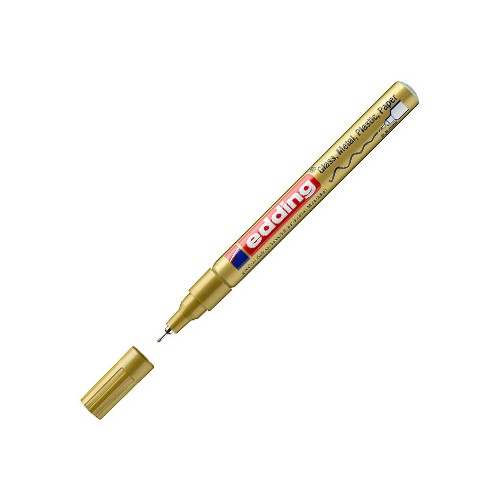 Marcador Permanente Fino Ouro 0,8mm Edding 780