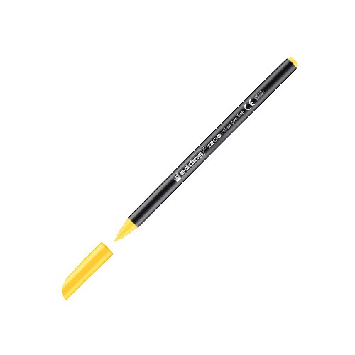 Marcador Medio Edding 1200 Amarelo - 2 unidades