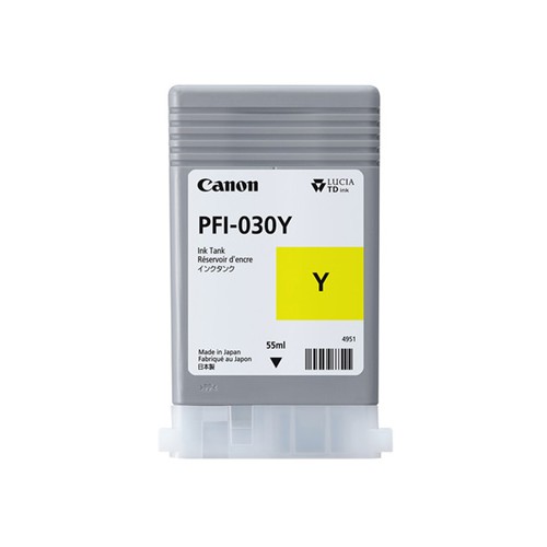 Tinteiro Canon PFI-030 Amarelo 3492C001 55ml