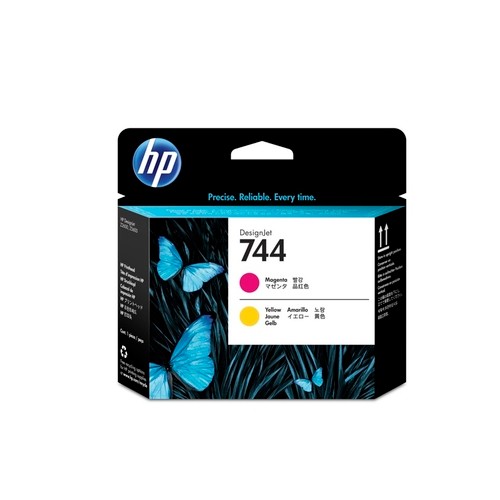 Cabeça Impressão HP 744 Magenta / Amarelo F9J87A