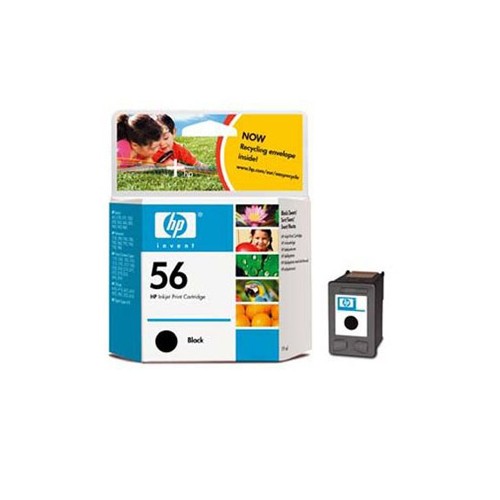 Tinteiro HP 56 Preto C6656A 19ml