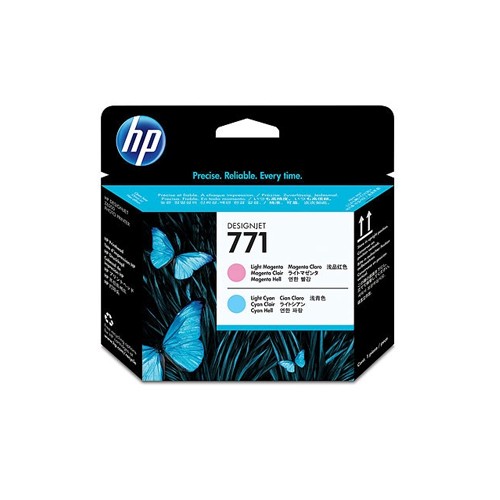 Cabeça Impressão HP 771 Azul Claro / Magenta Claro CE019A