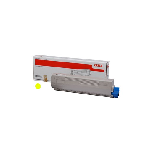 Toner Oki C831 / C841 Amarelo (44844505)