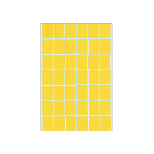 Etiquetas 16x22mmHerma 2381 Amarelo 32Fls - 1344un