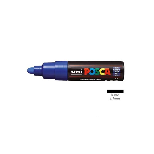 Marcador Uniball Posca PC-7M 4,5mm Azul