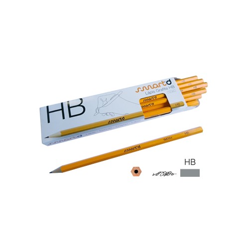 Lapis Grafite HB SmartD Cx 12un