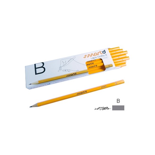 Lapis Grafite B SmartD Cx 12un