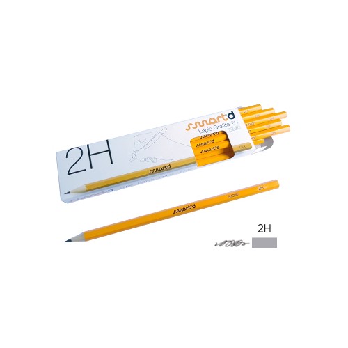 Lapis Grafite 2H SmartD Cx 12un