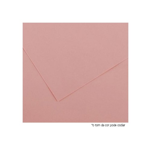 Cartolina 50x65cm Rosa 185g 1 Folha Canson - 25 unidades