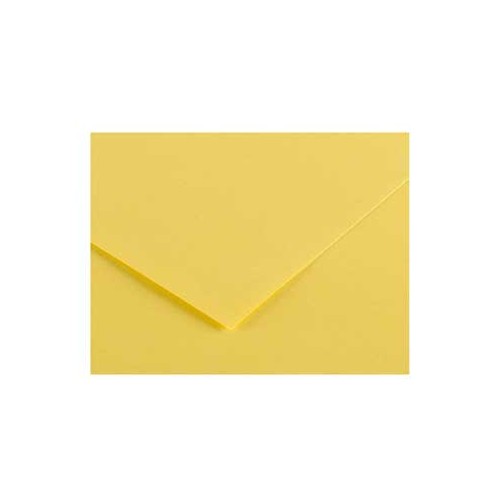 Cartolina 50x65cm Amarelo Limao 185g 1 Folha Canson - 25 unidades