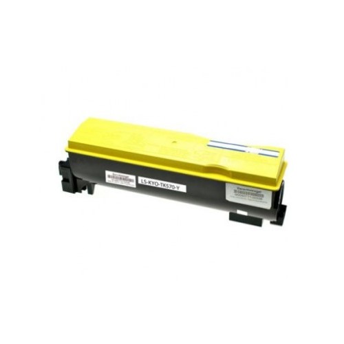 Toner Compatível Kyocera TK570Y Amarelo (1T02HGAEU0, TK-570Y)