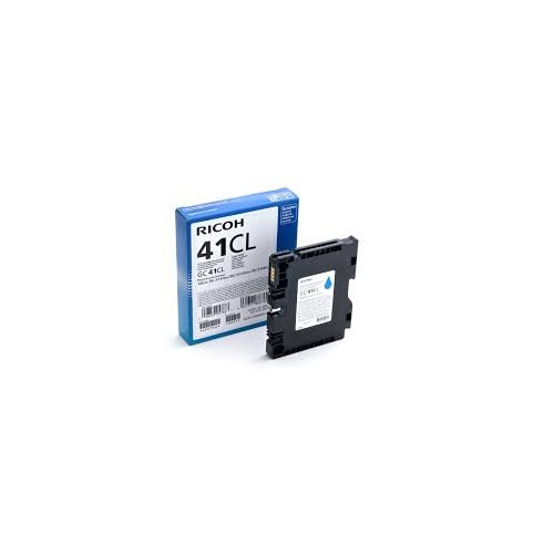 Tinteiro Ricoh GC-41CL Azul (405766, GC41CL)