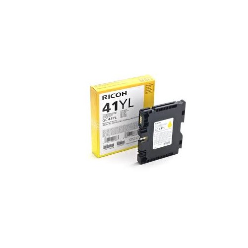 Tinteiro Ricoh GC-41YL Amarelo (405768, GC41YL)